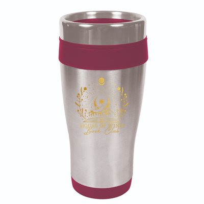 House Of Wind Book Club Vintage Mountain Wildflowers Bookish 16oz Travel Tumbler