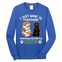 Hang Out With My Tortie Cat Owner Tortoiseshell Cat Lover Gift Long Sleeve Shirt