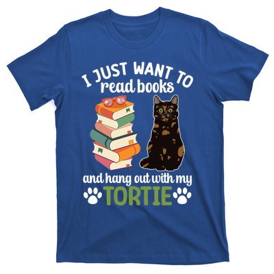 Hang Out With My Tortie Cat Owner Tortoiseshell Cat Lover Gift T-Shirt