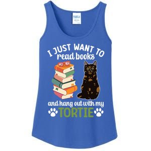 Hang Out With My Tortie Cat Owner Tortoiseshell Cat Lover Gift Ladies Essential Tank