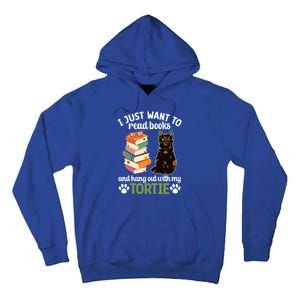 Hang Out With My Tortie Cat Owner Tortoiseshell Cat Lover Gift Tall Hoodie