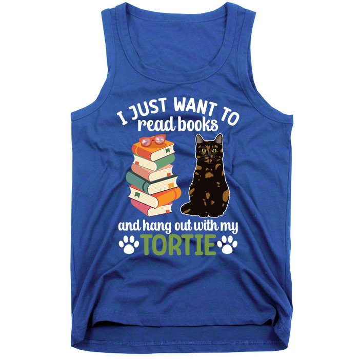 Hang Out With My Tortie Cat Owner Tortoiseshell Cat Lover Gift Tank Top