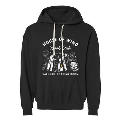 House Of Wind Book Club Garment-Dyed Fleece Hoodie