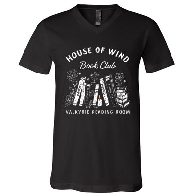 House Of Wind Book Club V-Neck T-Shirt