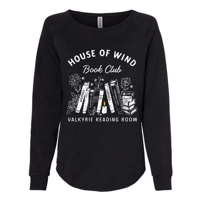 House Of Wind Book Club Womens California Wash Sweatshirt