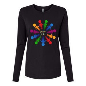 Happy Outfit With Pi Day Gift Womens Cotton Relaxed Long Sleeve T-Shirt