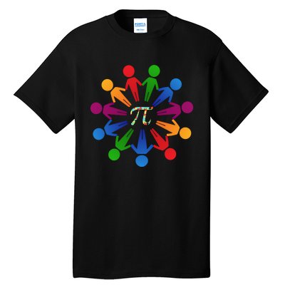 Happy Outfit With Pi Day Gift Tall T-Shirt