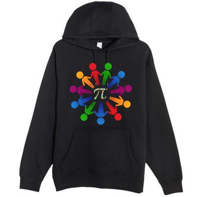 Happy Outfit With Pi Day Gift Premium Pullover Hoodie