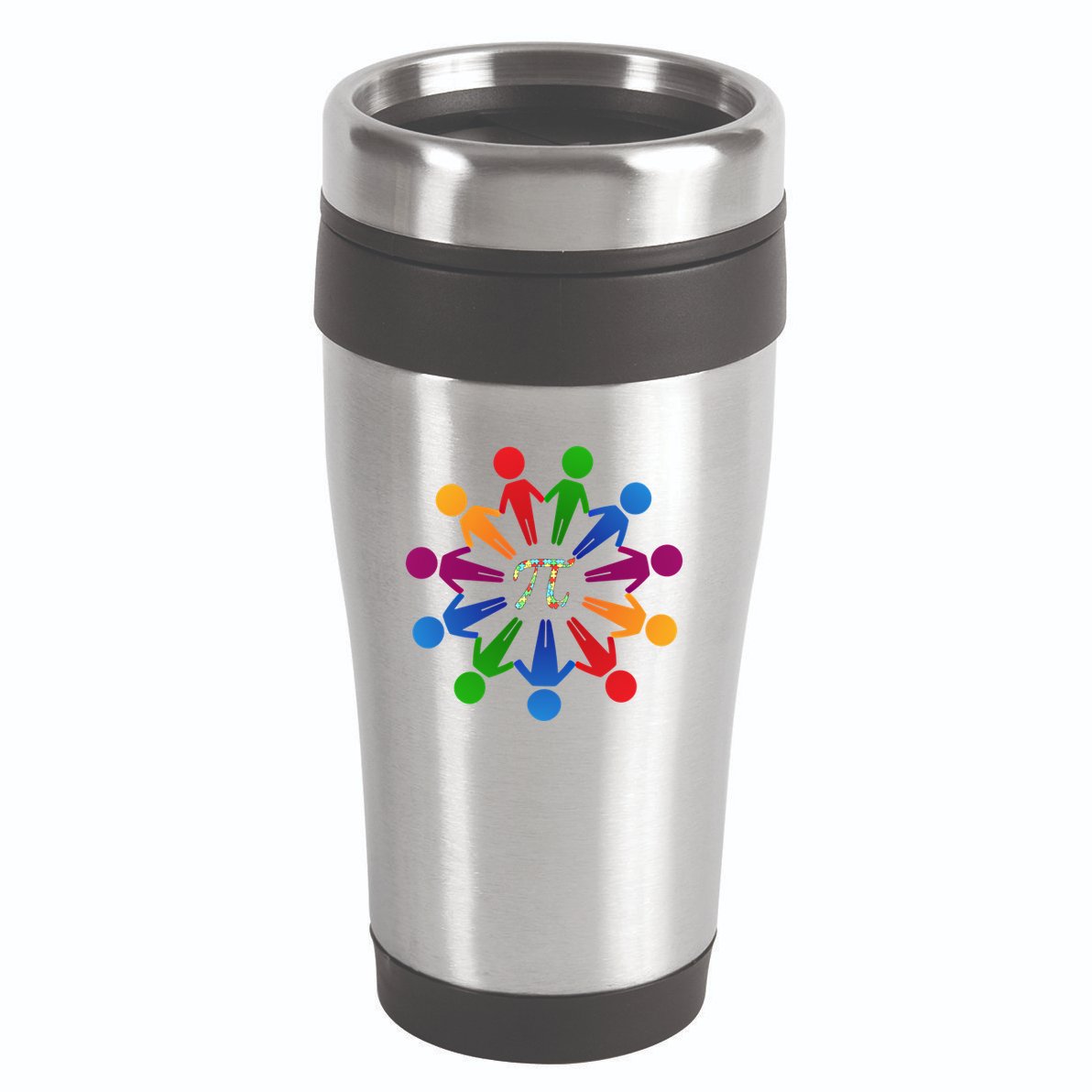 Happy Outfit With Pi Day Gift 16oz Travel Tumbler