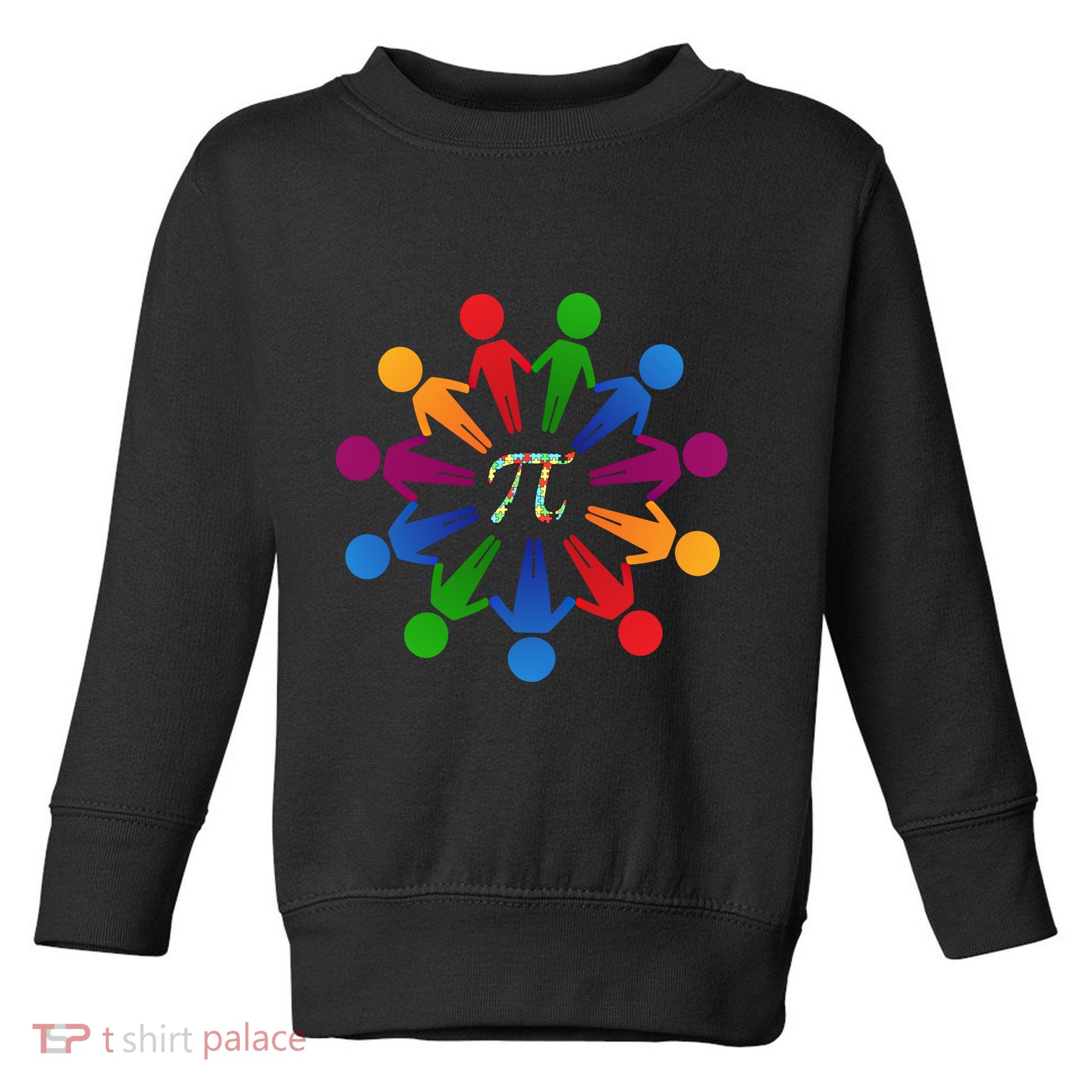 Happy Outfit With Pi Day Gift Toddler Sweatshirt