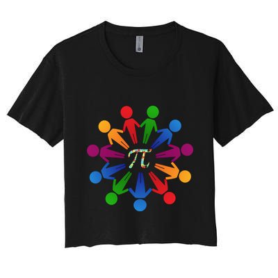 Happy Outfit With Pi Day Gift Crop Top