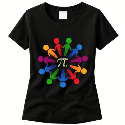 Happy Outfit With Pi Day Gift Womens T-Shirt