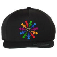 Happy Outfit With Pi Day Gift Wool Snapback Cap