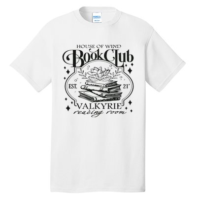 House Of Wind Library Velaris Acotar Book Club Tall T-Shirt