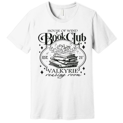 House Of Wind Library Velaris Acotar Book Club Premium T-Shirt