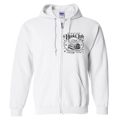 House Of Wind Library Velaris Acotar Book Club Full Zip Hoodie