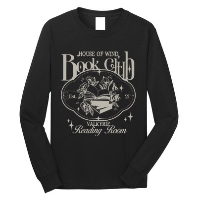 House Of Wind Book Club Acotar Library Velaris Long Sleeve Shirt