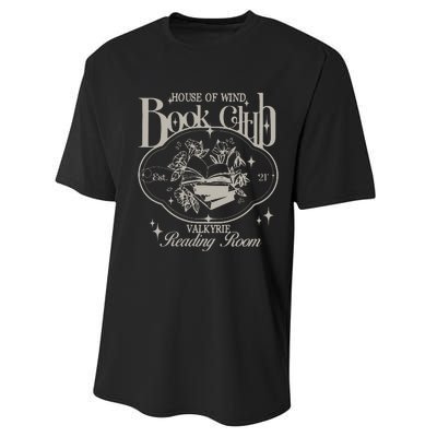 House Of Wind Book Club Acotar Library Velaris Performance Sprint T-Shirt