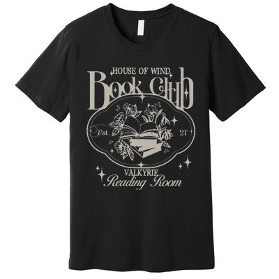 House Of Wind Book Club Acotar Library Velaris Premium T-Shirt