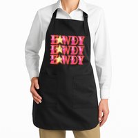 Howdy Rodeo Western Retro Vintage Country Southern Apron