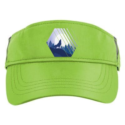 Howling Wolf Adult Drive Performance Visor