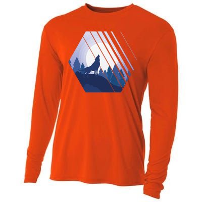 Howling Wolf Cooling Performance Long Sleeve Crew