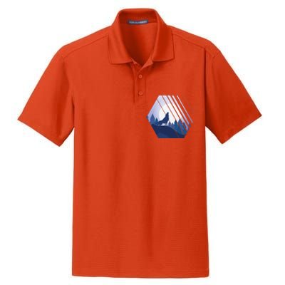 Howling Wolf Dry Zone Grid Polo