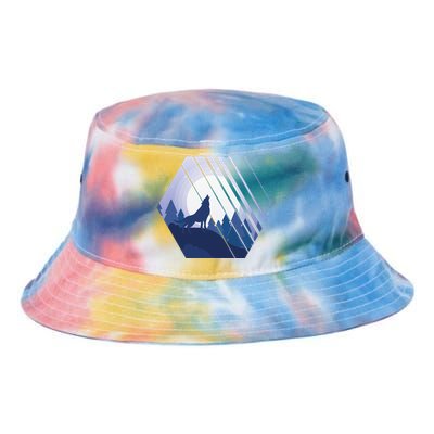 Howling Wolf Tie Dye Newport Bucket Hat