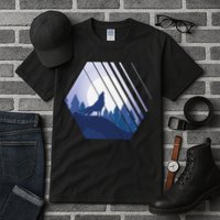 Howling Wolf Tall T-Shirt