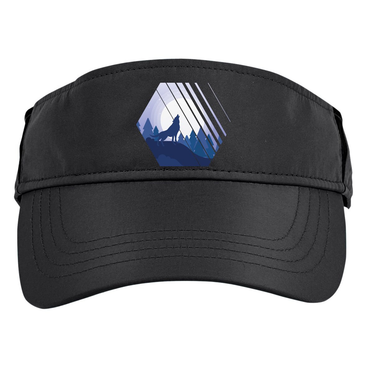 Howling Wolf Adult Drive Performance Visor