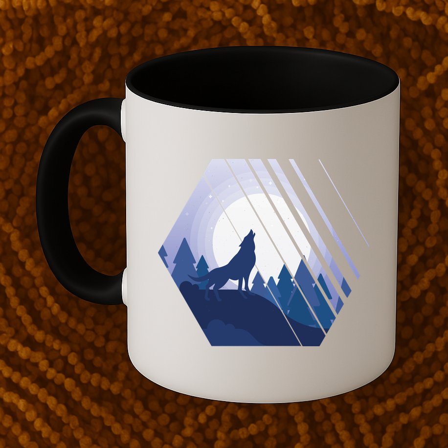 Howling Wolf Mug