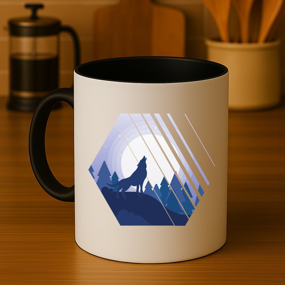 Howling Wolf Mug
