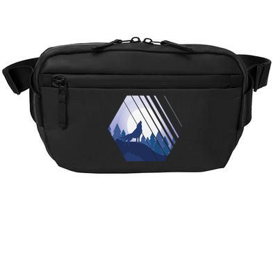 Howling Wolf Crossbody Pack