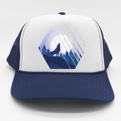 Howling Wolf Trucker Hat