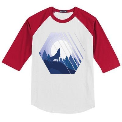 Howling Wolf Kids Colorblock Raglan Jersey