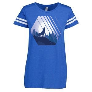 Howling Wolf Enza Ladies Jersey Football T-Shirt