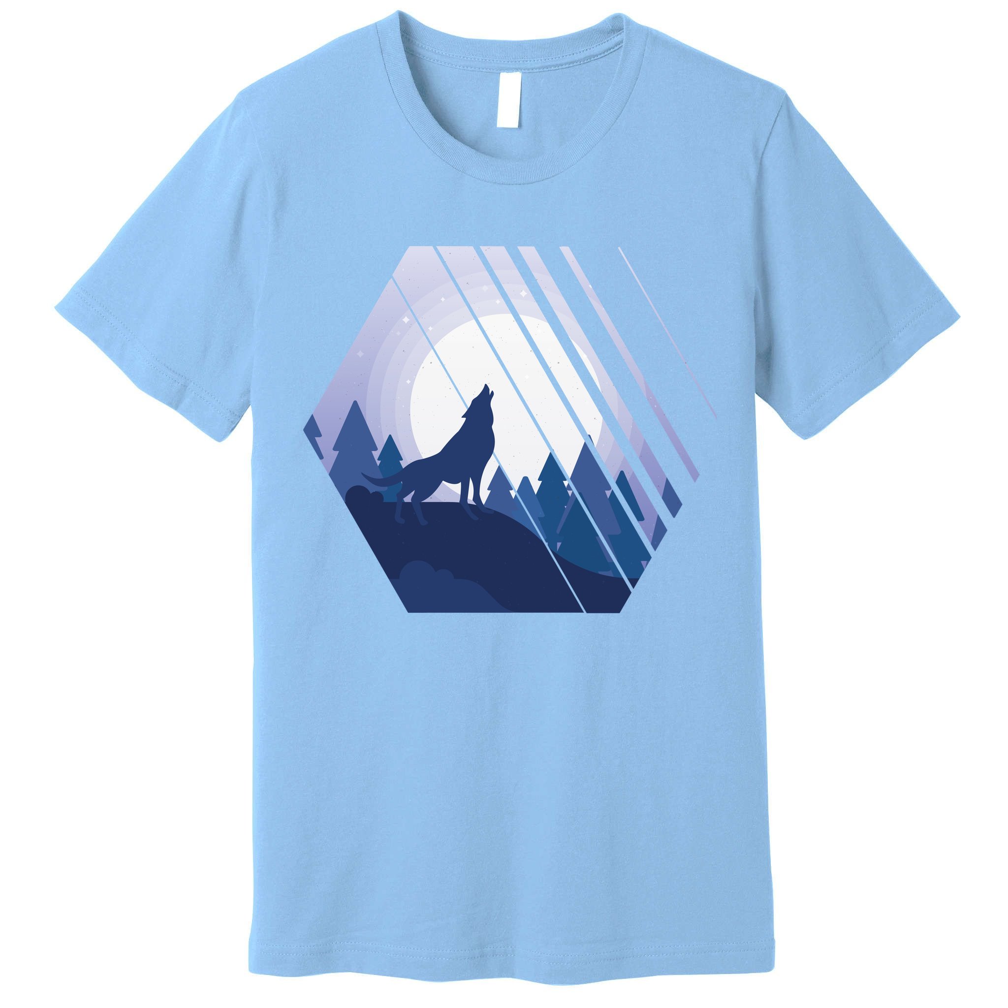 Howling Wolf Premium T-Shirt