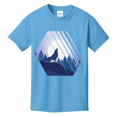 Howling Wolf Kids T-Shirt