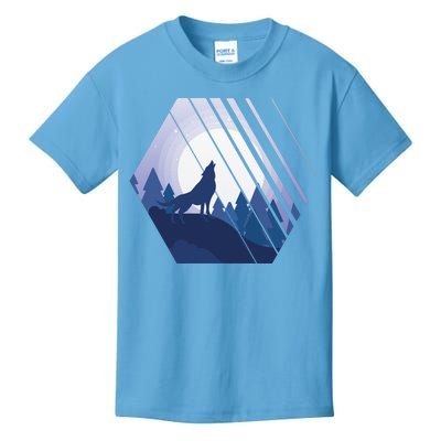 Howling Wolf Kids T-Shirt