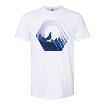 Howling Wolf Softstyle® CVC T-Shirt