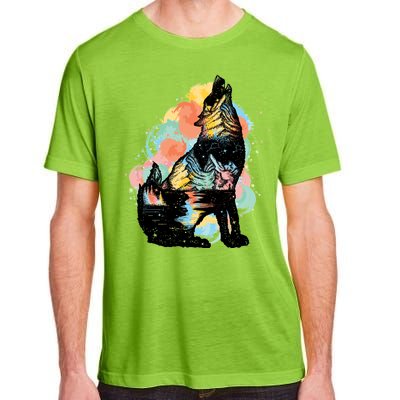 Howling Wolf Wilderness Adult ChromaSoft Performance T-Shirt