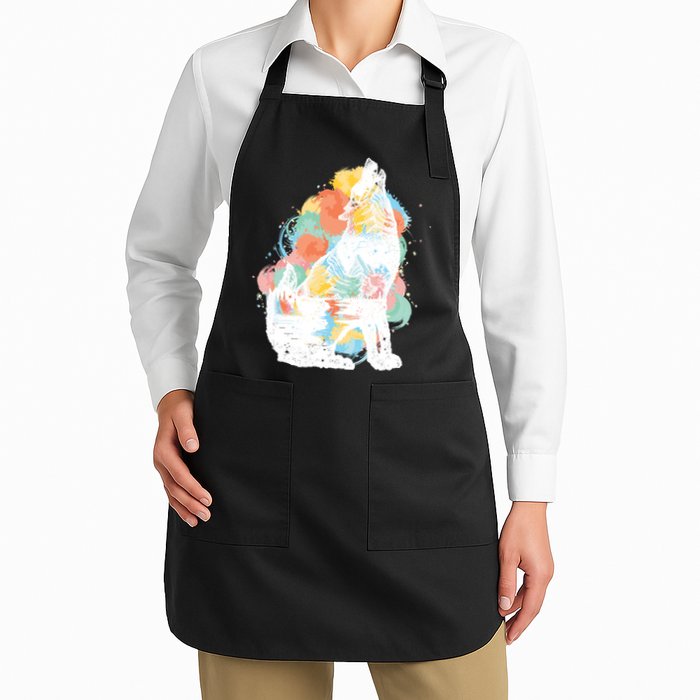 Howling Wolf Wilderness Apron
