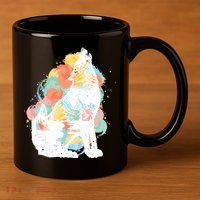 Howling Wolf Wilderness 11oz C Handle Ceramic Mug