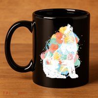 Howling Wolf Wilderness 11oz C Handle Ceramic Mug