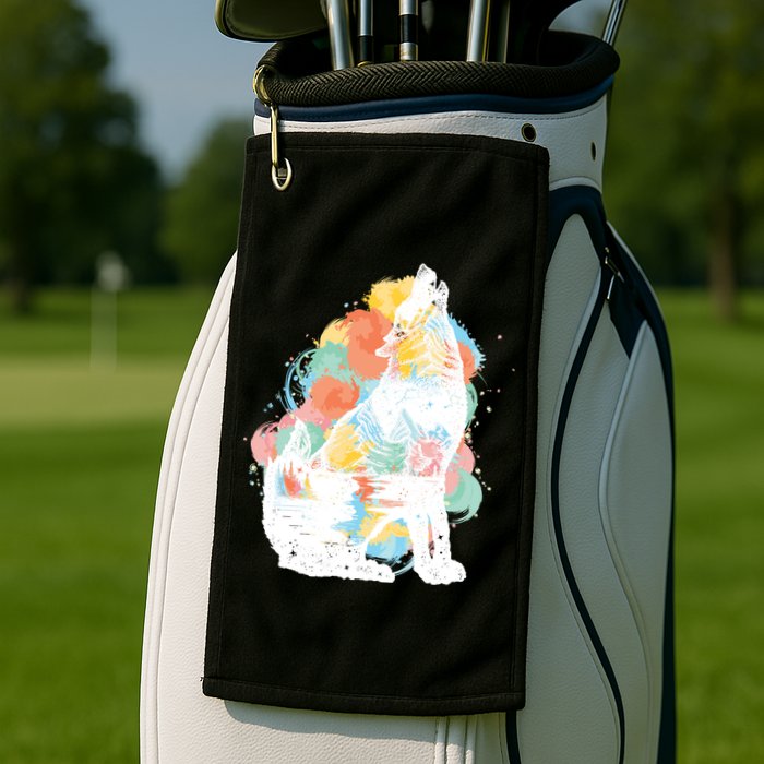 Howling Wolf Wilderness Golf Towel