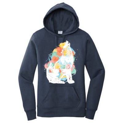 Howling Wolf Wilderness Women's Pullover Hoodie