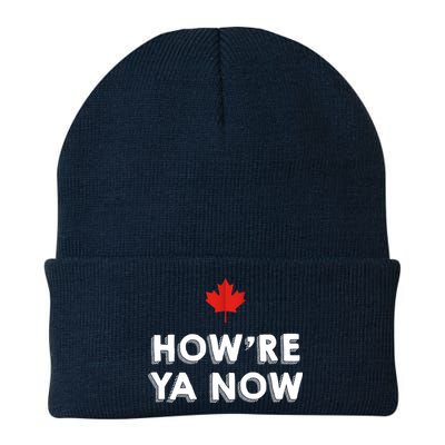 How're Ya Now Funny Canadian Greeting Beanie