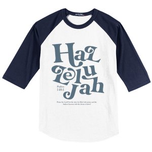 Hallelujah Psalm 148 1 Baseball Sleeve Shirt