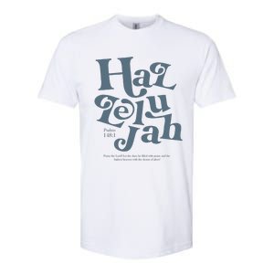 Hallelujah Psalm 148 1 Softstyle CVC T-Shirt