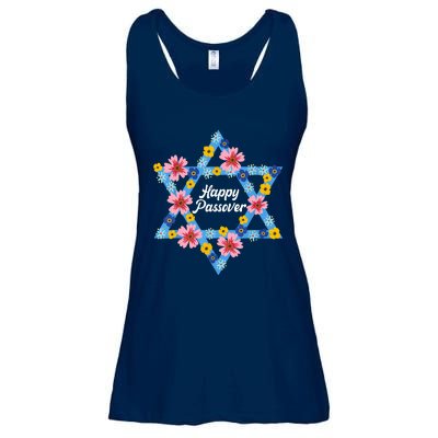 Happy Passover 2023 Star Of David Pesach Jewish Matzo Ladies Essential Flowy Tank